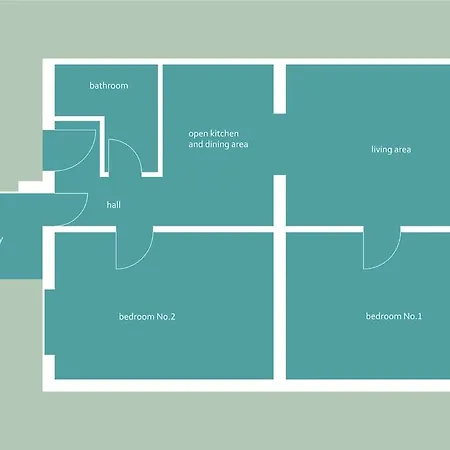 2 Bdr New Wake Up In For 5 Apartment